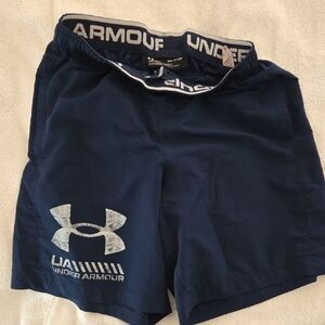 Under Armour Dark Blue Performance Shorts